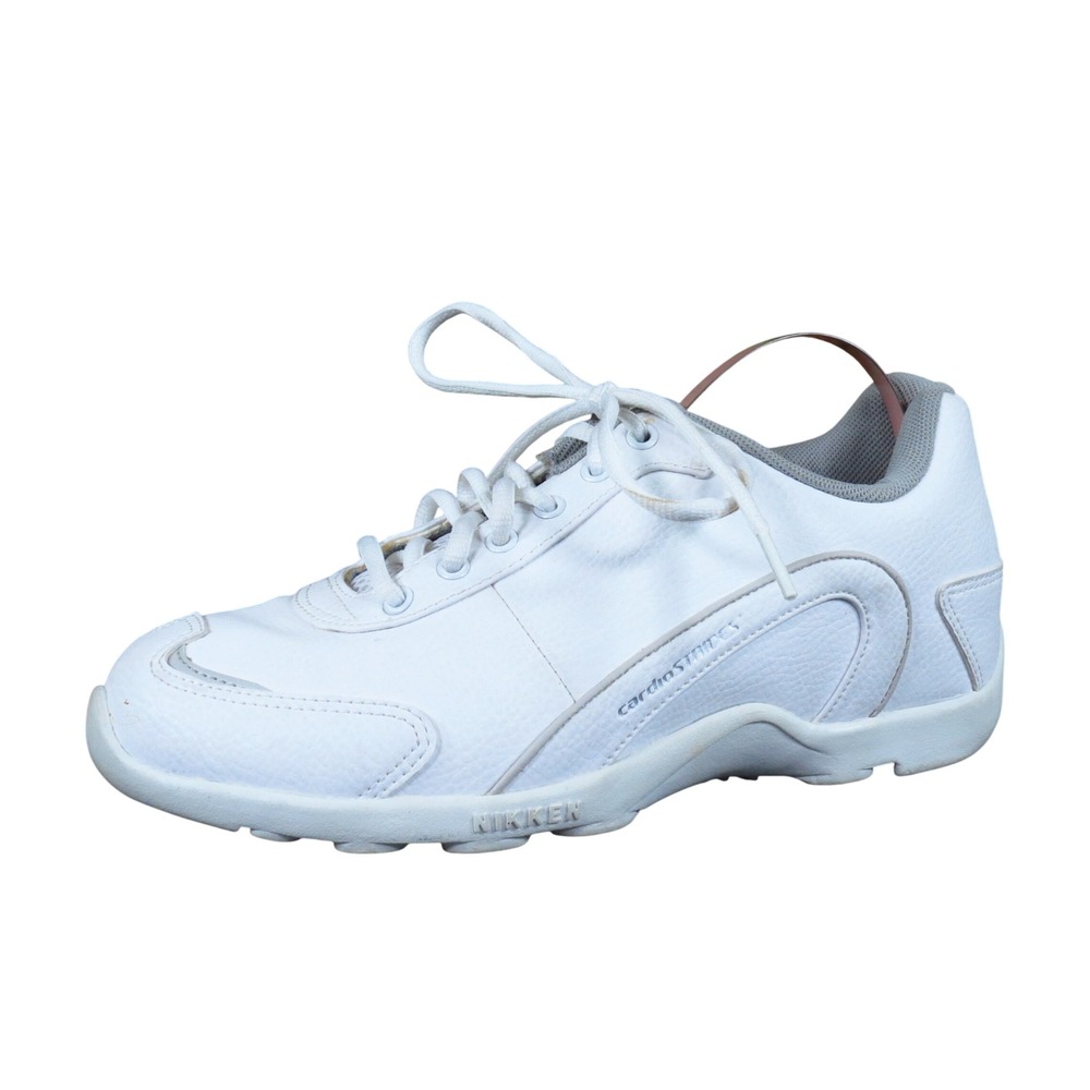 Nikken CardioStrides Women Weighted Exercise Walking Shoes Size 8‎ Fitness White